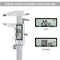 Digital Caliper Measuring Tool, Stainless Steel Electronic Micrometer with Large LCD Screen, 6 Inch/150 mm