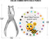 ONEDONE Punch Cards, 3.9" Round Reward Punch Cards for Classroom with Hole Puncher, Teacher Supply Must Haves