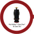 Korky 451BP Toilet Flush Valve Seal, Red