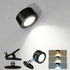 FLYSENN Rechargeable Magnetic Wall Light, 3 Color Temperature Dimmable, Touch Control 360 Rotatable