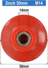 Cryspearl 2 Inch 50mm M10 M14 Sanding Disc Backing Pad with Thread for Rotary Polisher for Car Buffing and Grinding