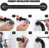 12'' Grab Handle Railing Wall Railing for Elderly Handrail Grab Rail Stainless Steel Pipe Hand Rail Safety Handle Bar