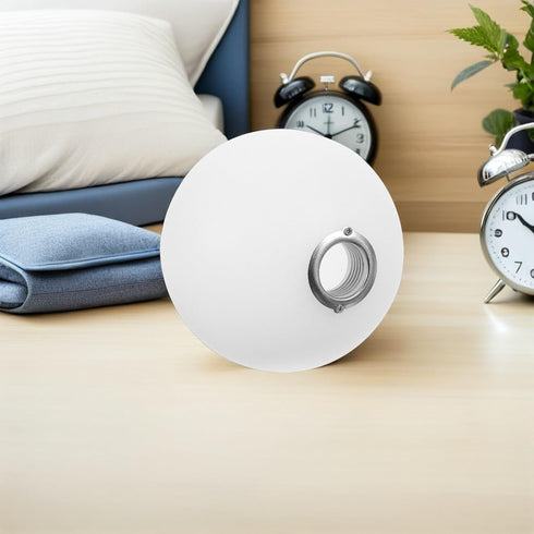 G9 Bulb 15cm Cabilock Shade Milky White round Lampshade Diameter Frosted Acrylic Replacement Globe for Pendant Light