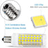 10W E12 LED Corn Light Bulb, 4 Pack, Dimmable 100 Watt Equivalent, 1000LM 6000K Decorative Candle E12 Base for Home