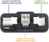 VCE Combo Keystone Punch Down Stand and Mini Wire Stripper Cutter for RJ45/RJ11 Keystone Jack