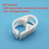 50PC 3-6mm/0.118''-0.236'' Heat Resistant Hose Clamps Plastic Polybutylene Terephthalate Small Tubing Clips Flow Control Shut Off Pinch Valve for Laboratory Industry