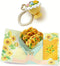 Generic 3D Sunflower Pop Up Card + Crochet Flower Keychain - Mother's Day