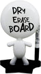 Office Gifts - Dry Erase Board, Ceramic Whiteboard Doll - TITTO Star for Home & Office Decor Design
