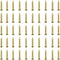 RZDEAL 100 PCS Round Head Brass Nails, 0.08'' x 0.79'' for Craft Projects