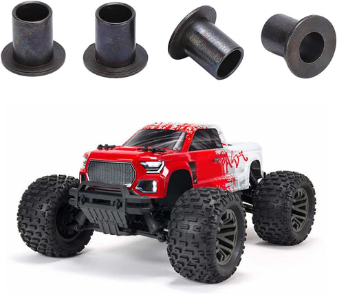 4x4 1/10 RC Car Flanged Tube, Durable Steel Upgrade, Remote Control Car Parts Compatible Scale for RC Enthusiasts