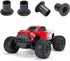 4x4 1/10 RC Car Flanged Tube, Durable Steel Upgrade, Remote Control Car Parts Compatible Scale for RC Enthusiasts