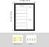 Weekly Dry Erase Whiteboard Calendar, 15.7"x11.8" Magnetic Surface Memo Board, Minimal Design Weekly Planner for Wall, Black Wood Frame Dry Erase Board for Office School Home(ZLBB-S-BK-3040) by Aitakatta