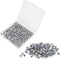 200 Pieces M3 x 0.5mm 304 Stainless Steel Self-Lock Nylon Inserted Hex Lock Nuts