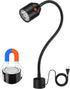 Deeffe Magnetic Work Light, LED Machine Light with Flexible Gooseneck and Magnetic Base,