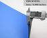 ESD High Temperature Mat Kit, 16" x 24" x 0.08", Blue Anti-Static Mat with Wrist Strap and Grounding Cord