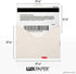 LUXPaper #17 Mini Envelopes, 2 11/16" x 3 11/16", Red Bow, 250 Qty, 70lb. Text