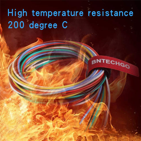 BNTECHGO 20 Gauge Silicone Wire Kit, 7 Colors, 10 ft Flexible 20 AWG Stranded Tinned Copper Wire