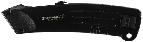 Stahlwille 77621001 Safety Knife 12965N, Adjustable Blade, Tool-Free Changes, Made in Germany