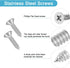 18PCS 1.57'' x 1.57'' L Bracket Corner Brace, Stainless Steel Small 90 Degree Right Angle Bracket with 72PCS Screws