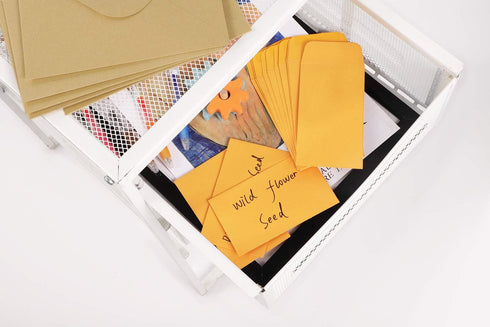 ValBox Coin Envelopes, Small Parts Envelope with Gummed Flap for Home, Garden or Office Use, Kraft Seed Envelopes 500