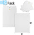 Mr. Pen- Clasp Envelopes, 18 Pack, 9" x 12", White, Kraft Letter Size Envelopes, White Envelopes, Document Envelope, Clasp Kraft Envelopes, Clasp and Gummed Closure Envelopes, Manilla Envelopes by Mr. Pen