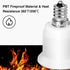 186Hub E12 E26 6 Pack E12 Bulb to Adapter, Candelabra to Medium Socket Adapter for Chandelier Light, Ceiling Fan