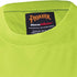 Pioneer High Visibility Lightweight Birdseye Safety Shirt, Short Sleeved Crew Neck with Reflective Tape, Yellow/Green,