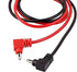 XMHF Digital Multimeter Banana Plug Connector Electrical Test Lead Probe Cable, 1000V, 90cm Long, 2Pairs