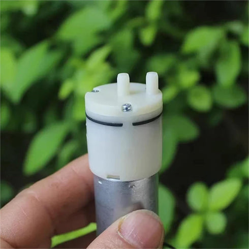 ZMDRXQOJ 1pc 5V 6V 370 Small Mini Motor Air Oxygen Pump Micro Vacuum Negative Pressure Suction Pump DIY Inflator