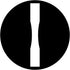 Shinwa Sokutei 12130 Curved Scale, Small, Stainless Steel with Grooves, 11.8 x 5.9 inches (30 x 15 cm)