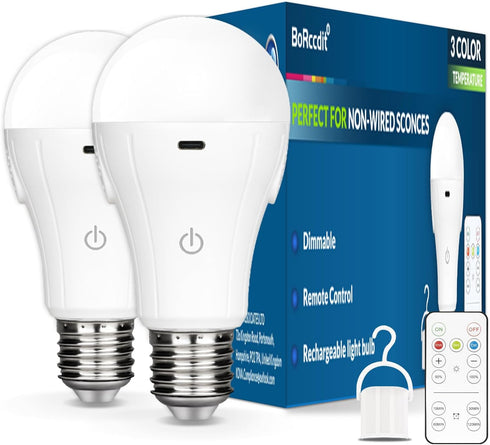 Remote Control Battery Operated Light Bulb, 1800K