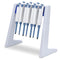 Plastic Lab Pipette Rack Holder Stand for Hanging 7-8 Laboratory Micropipettes