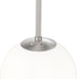 ML 25501-BN 12" 1-Light Lighting Kairo Wide Pendant - Brushed Nickel