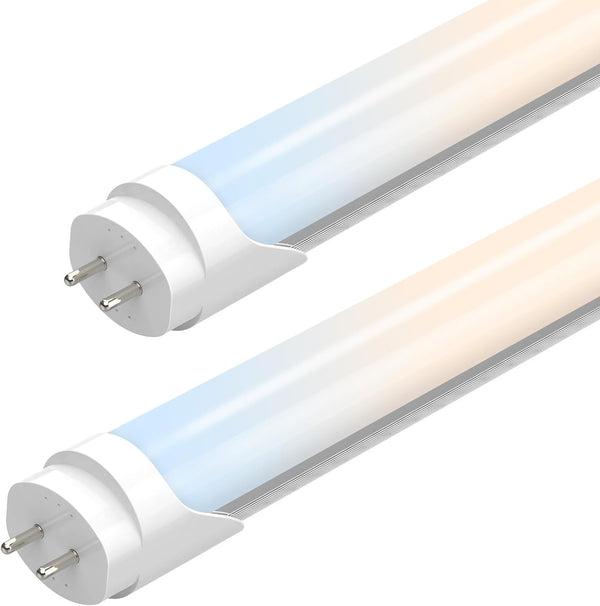 T8 LED Bulbs 4 Foot, LED Tube Lights 4ft Type A+B, 24W,