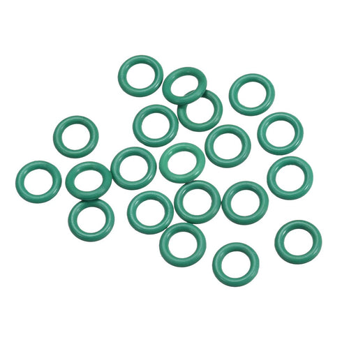 uxcell Fluorine Rubber O-Rings, 8.5mm OD 5.5mm ID 1.5mm Width FKM Seal Gasket for Machinery Plumbing, Green