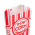 Carnival King Paper Popcorn Bags, Red/White, 100 Count (Pack of 1)