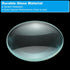 PATIKIL 4" (100mm) Focal Length Double Convex Lens, 3 Pack 50mm Diameter for Physics Experiment, Clear