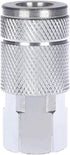 WYNNsky Automotive Air Coupler Set, 1/4 Inch Body Size, Steel Air Compressor Hose Fittings
