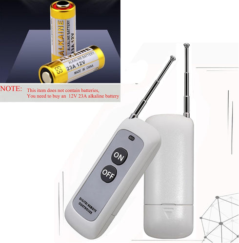 dstfuy 110V/120V/240V/40A 984FT Wireless Remote Switch,AC Relay with Voltage Isolation,RF Remote Switch for High Power