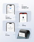 NIIMBOT B1 Bluetooth Label Maker, Portable Label Printer with Auto Identification, Easy to Use for Office, Home,