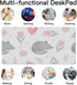 Generic 35. 4" 16. 5" Cute Cats Desk Mat Multifunctional Laptop Pad, Waterproof Dual Sided Desk Mat Heat-Resistant Pads