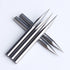 5PCS CNC Router Bits, 20 Degree 1/8 Shank, 2 Flutes, Engraving V Bits for Wood, Plywood, MDF, Stainless Steel