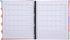 Mintra Office Durable PREMIUM Spiral Notebook, Salmon, 5 Subject (8.5in x 11in), College Ruled, Fabric Covered Coils,