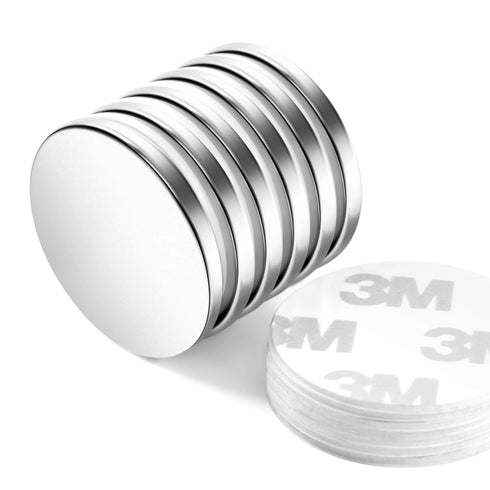 Neosmuk Rare Earth Magnets, Super Strong Heavy Duty Neodymium Magnets with Adhesive Backing for Craft, Industrial Use