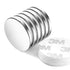 Neosmuk Rare Earth Magnets, Super Strong Heavy Duty Neodymium Magnets with Adhesive Backing for Craft, Industrial Use