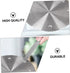 1Pc Cabilock Stainless Steel Heat Induction Cooker Thermal Guide Plate Easy to Clean Cookware Protection for Food