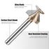 Waningmoto R8 6mm 8mm 12mm 1/4" 1/2" Cabinet(12*R8) Arc Bending Integrated Knife Shank Woodworking Router Bit Arc
