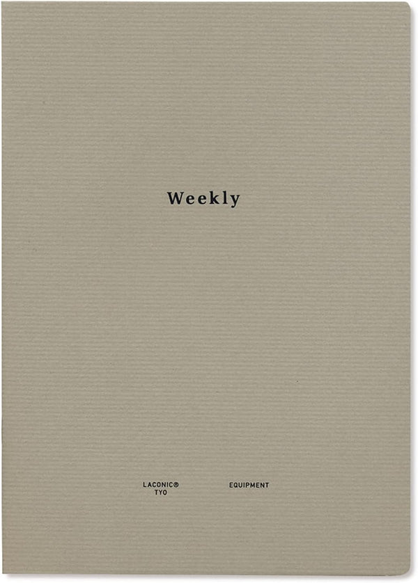 Laconic LGF02-36 Notebook, A5 Weekly Date Free Style Notebook