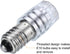 MECCANIXITY 3V/0.12A E10 Mini LED Light Bulbs, 2Pcs Miniature Screw Bulbs for Scientific Experiment Lighting