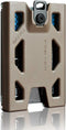 T4 Badge Holder No-Clip Version, Durable Polycarbonate ID Card Holder for 1 to 4 Cards